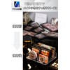 Acrylic Honpo Eye Shadow Storage, 7 Compartments, Eye Shadow, Cosmetics,