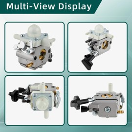AUTOKAY 4241-120-0615 Carburetor Carb for Stihl BG56 BG56C BG86 BG86C SH56 SH56C SH86 SH86C Leaf Blower for Zama C1M-260 C1M-S260B C1M-S205 C1M-S204C Leaf Blowers Re#4241-120-0607 4241-120-0608