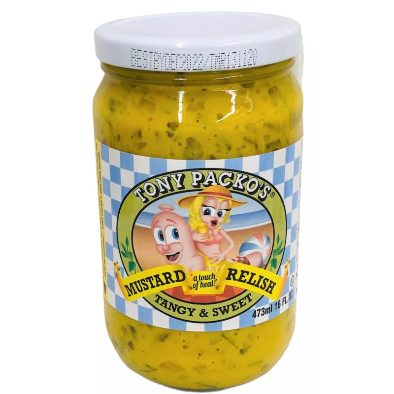 Tony Packo's Tangy & Sweet Mustard Relish A Touch of