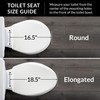 MAYFAIR 841EC 006 Cameron Toilet Seat will Never Loosen and