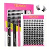 3/2/1SET MAKE UP Eyelash Clusters Kit 168Pcs with Lash Bond