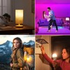 Yochoice Rechargeable Battery Operated Wireless Puck A19 Light Bulb with