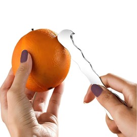 Orange Peeler Tool 304 Stainless Steel, Citrus Peeler, Grapefruits, Lemons, Fruit Peeler Easy Skin Remover, Cutter & Slicer