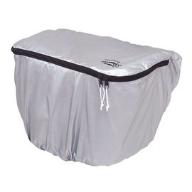 川住製作所 自転車 ファスナー式バスケットカバー フロントタイプ KW-210 シルバー