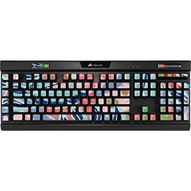 Skinit Decal Skin compatible with K95 RGB PLATINUM Mechanical Gaming Keyboard - Skinit Originally Designed Pink Spring Flowers Design