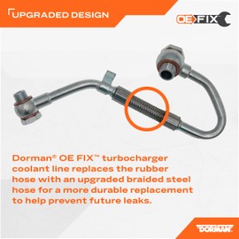 Dorman 667-562 Turbocharger Water Feed Line Compatible with Select Jeep/Ram Models (OE FIX)