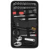 Performance Tool W1197 Juego de Herramientas Compacto con Funda, Negro,