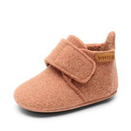 Bisgaard Unisex Children's Baby Wool Low Slippers, rose