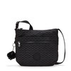 Kipling ARTO Medium crossbody, Signature Emb (Black)