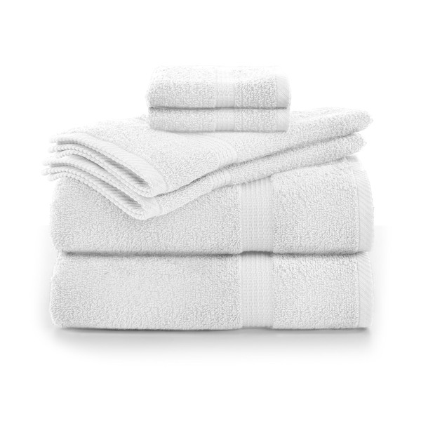 Utica 6-Piece Essential Towel Set - Super Soft - Extra