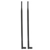 2pcs Antenna 2.4G 9dBi Omnidirectional High Gain SMA Male Internet