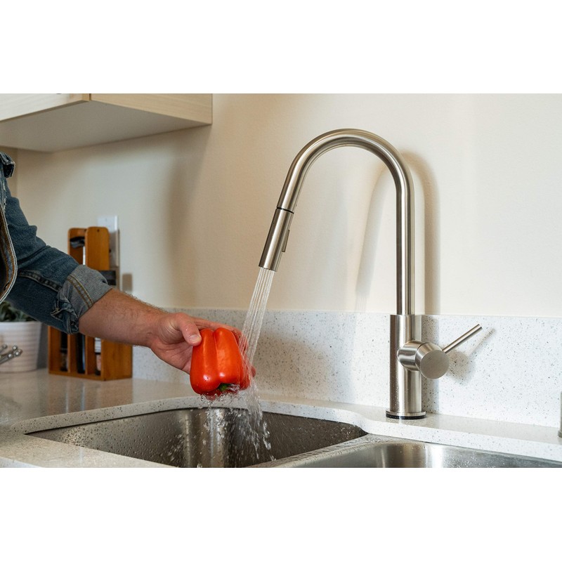 Dura Faucet RV Streamline Touch Sensor Pull-Down Kitchen Sink Faucet