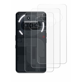 Savvies Pack of 6 Screen Protectors for Nothing Phone (3a) (Back) Screen Protector Film Ultra Transparent