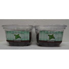 Trader Joe Dark Mint Chocolate Creams 10oz 284g (Two Tubs)