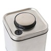Dulton K915-1285M Condiment Container Cube Jar with Press Lid Medium
