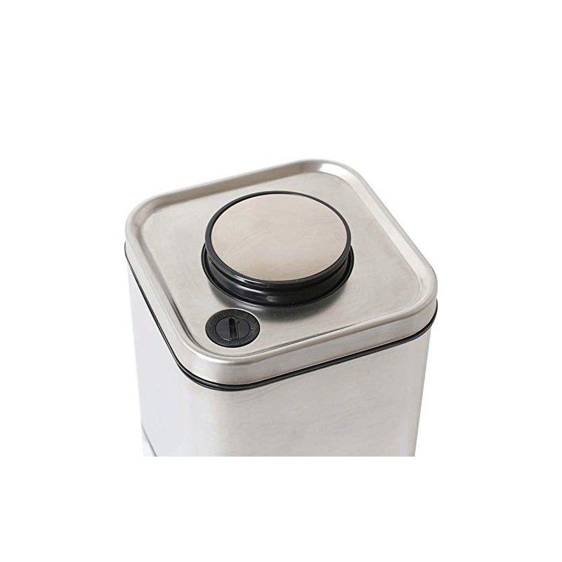 Dulton K915-1285M Condiment Container Cube Jar with Press Lid Medium