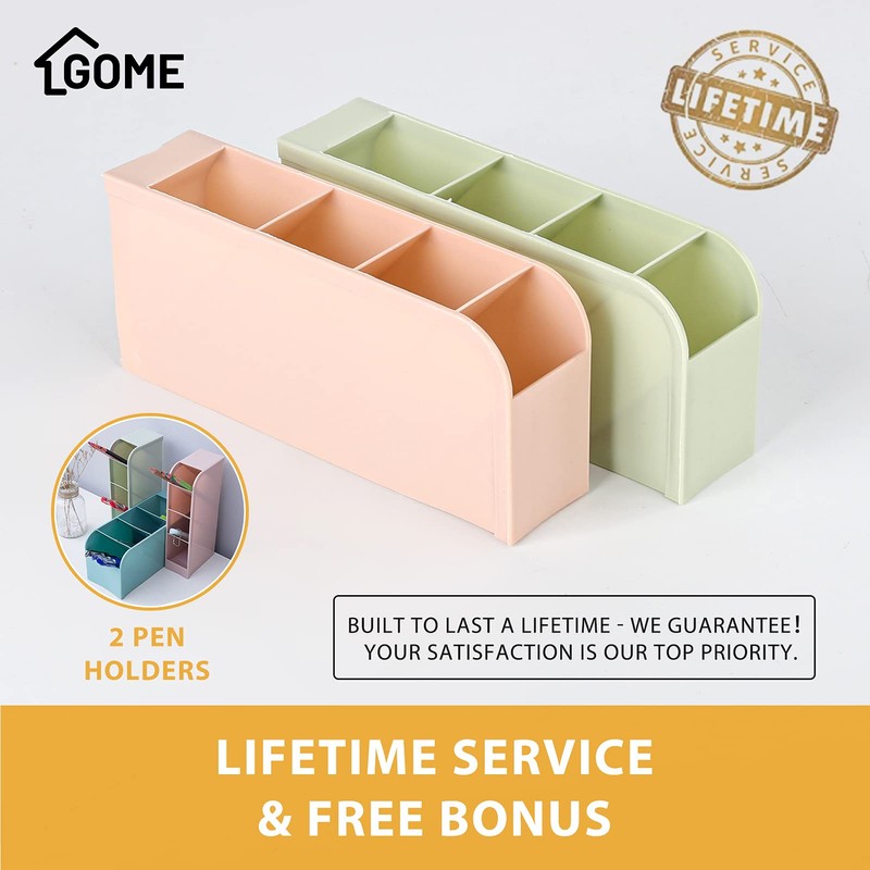 Gome Under Desk Pull-Out Drawer - Storage Organizer Office Mounted,
