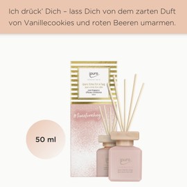 ipuro - Delicate ipuro Time for a Hug Room Fragrance - Puristic Room Freshener with Vanilla Cookie Notes - Stylish Air Freshener in the Home for a Distinctive Fragrance Experience 50 ml