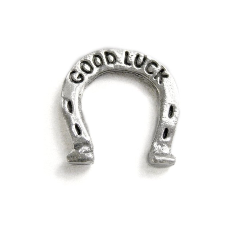 Basic Spirit Horseshoe/Good Luck Pocket Token (Coin) Handcrafted Pewter CN-74