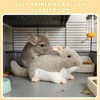 YUEPET Soft Chinchilla Cuddler Plush Toy, Guinea Pig Plush Toy