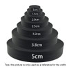 RETON 15mm Wide 10 Yards Black Nylon Webbing Strap +
