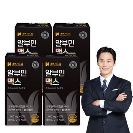 Nature Dream Albumin Max 1000mg 60 tablets, 4 boxes / 네이처드림 알부민 맥스 1000mg 60정 4박스