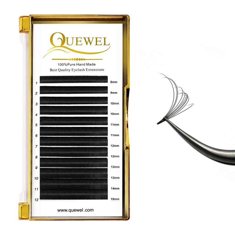 Volume eyelashes, 03, 05, 07, 10, 12 C D curl