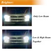 High Beam Headlight Relay Kit Compatible with 1988-1998 Chevy &