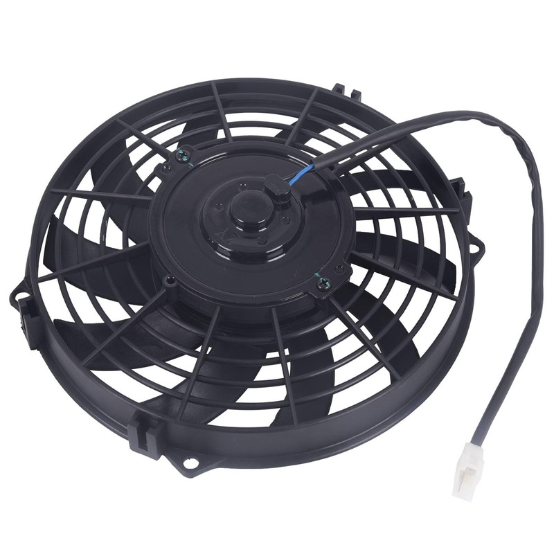 TOPAZ 9'' Inch Slim Push Pull Electric Curved Radiator Cooling