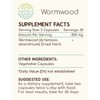HerbEra Wormwood 60 Capsules, 400 mg, Wormwood (Artemisia Absinthium) Dried