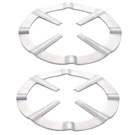 Gas Ring Reducer 2 Pcs Coffee pot holder Trivet Aluminum Gas Stove Cooker Plate for Gas Hobs Coffee Mocha Pot Saucepan