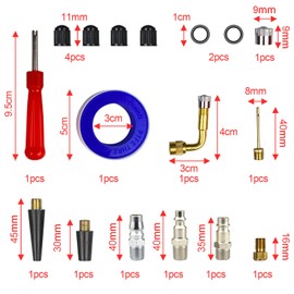 Gvolatee Tyre pressure gauge, calibrated, compressed air tyre inflator, air pressure gauge, compressor accessories, tyre pressure inflator, digital tyre pressure gauge, air gauge, air pressure gauge