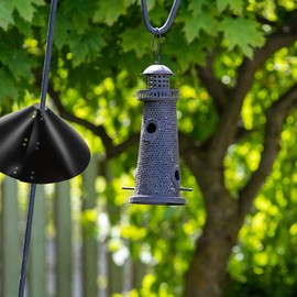 1pc Squirrel Hood Bezel Squirrel Baffle Squirrel Barrier Dome Garden Decor Feeder Cover Dome Birds Feeders for Outside Lip Gloss PVC Earth Tones