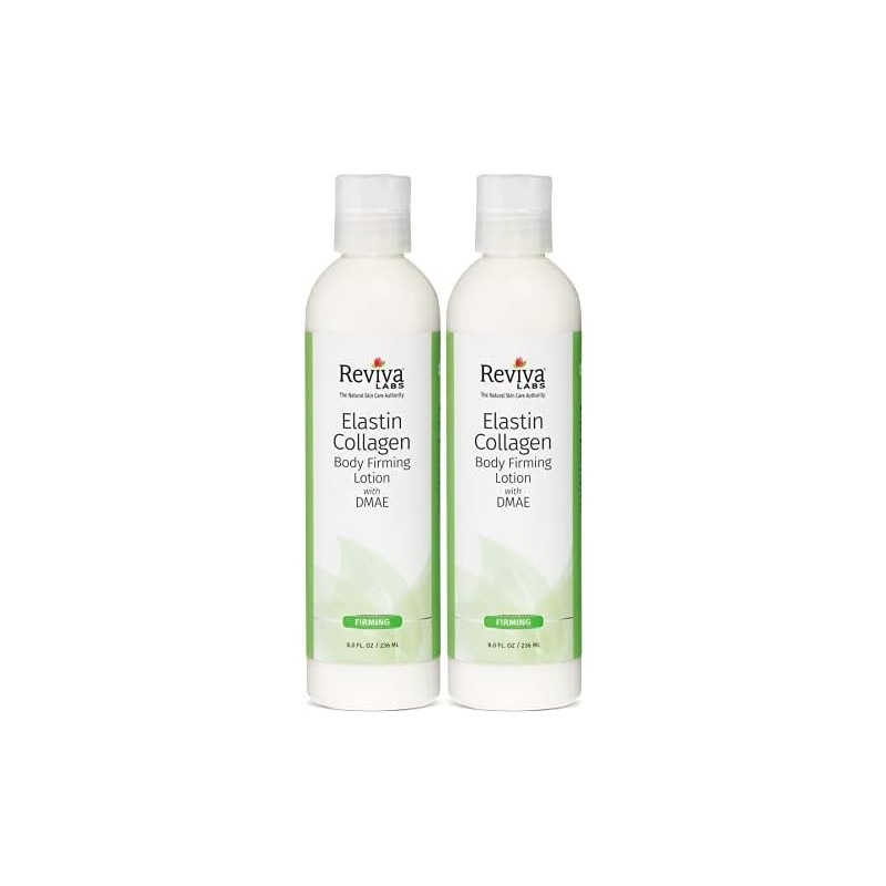 Reviva Labs Elastin & Collagen Body Firming Lotion with DMAE,