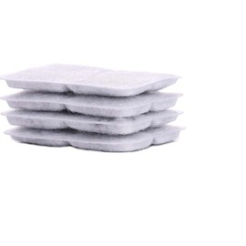 MIFXIN Pet Water Fountain Filter 4Pcs Activated Carbon Filter Replacement for Dog Cat Water Fountain Pet Water Dispenser