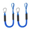 Boat Docking Lines with Clip- 2ft Shock Absorbing Boating Mooring