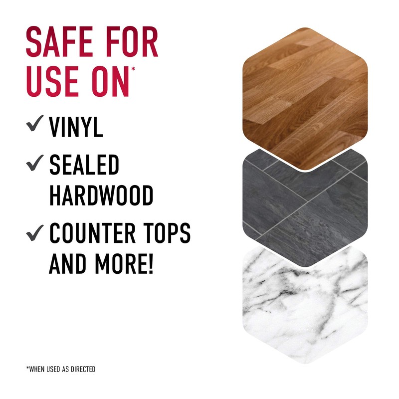 Hoover All Purpose Cleaner Solution, 32 oz., Lemon Scent, For