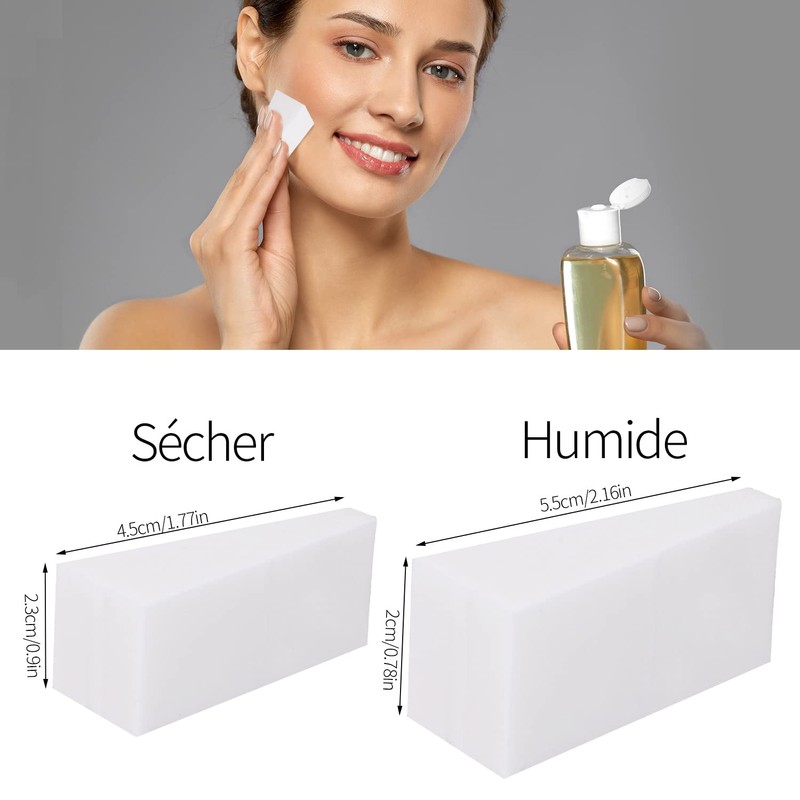 Pack of 24 Triangle Sponges, Makeup Sponges, Washable Small Makeup