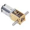 Turbo Worm Geared Motor Micro Brushed DC3V 13RPM 2 Shaft