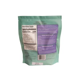 Granite Mill Farms Sugar Free Sprouted Organic Pizza Crust Mix, 360 grams, 12.7 Ounce (Pack of 1)