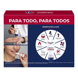 Kit Pomada Reparadora Eucerin Para Piel 55ml Y Labios 10ml