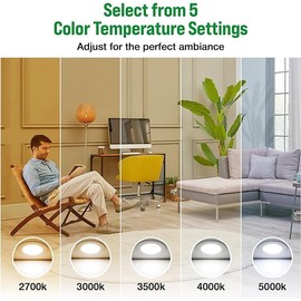 QPLUS 8 Pack Black & Gold 4 Inch 5CCT Ultra-Thin LED Recessed Ceiling Light with Junction Box, 2700K/3000K/3500K/4000K/5000K Selectable ETL,UL,IC, Wet Rated, Energy Star Dimmable Recessed Led Lights