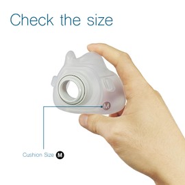 CKNET Replacement Cushion for Resmed AirFit F40 Full Face Cushion - InfinitySeal Design - Soft Silicone (Medium)