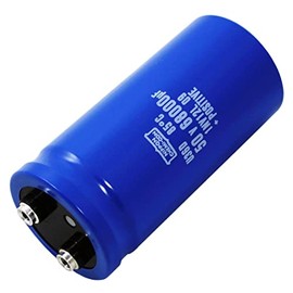 Elko Capacitor Radial 68000µF 50V Screw Electrolytic Capacitor up to 85°C 68000uF Electrolytic Capacitor from United Chemi-Con