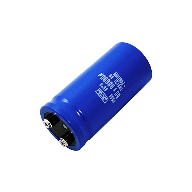 Elko Capacitor Radial 68000µF 50V Screw Electrolytic Capacitor up to