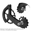 Metal and Ceramic Uncoated Bicycle Pulley Rear Derailleur Guide Wheel