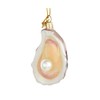 The Bridge Collection 3" Glass Oyster with Pearl Ornament -
