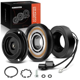 A-Premium Air Conditioner AC Compressor Clutch Kit Compatible with Kia Spectra, Spectra5, 2007 2008 2009