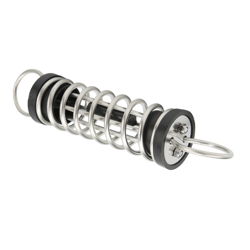 6x300mm Dock Line Mooring Springs 304 Stainless Steel Shock Absorbing