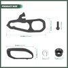 Heavy Duty Front Tow Hooks Fit for 2019-2024 Dodge Ram
